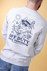 OFF DUTY BP MEN'S RAGLAN CREWNECK