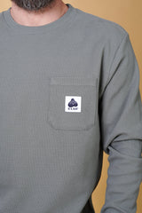 WAFFLE MEN'S POCKET LONGSLEEVE