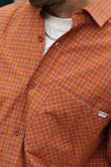 CHECKED MEN'S RELAXED SHIRT