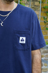 POCKET MEN'S BRUSHED T-SHIRT