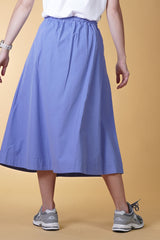 POPLIN WOMEN'S SKIRT