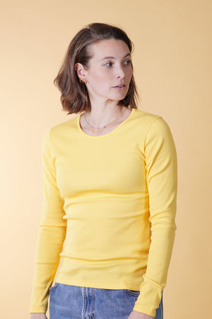 RIB WOMEN'S LS T-SHIRT