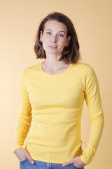 RIB WOMEN'S LS T-SHIRT