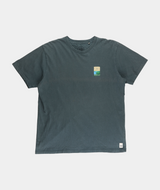 RE.ELSK 01008 | ELSK® BAGSØ2 PCH BRUSHED T-SHIRT | STONE GREEN