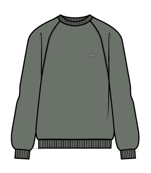 GLOBE MEN'S RAGLAN CREWNECK