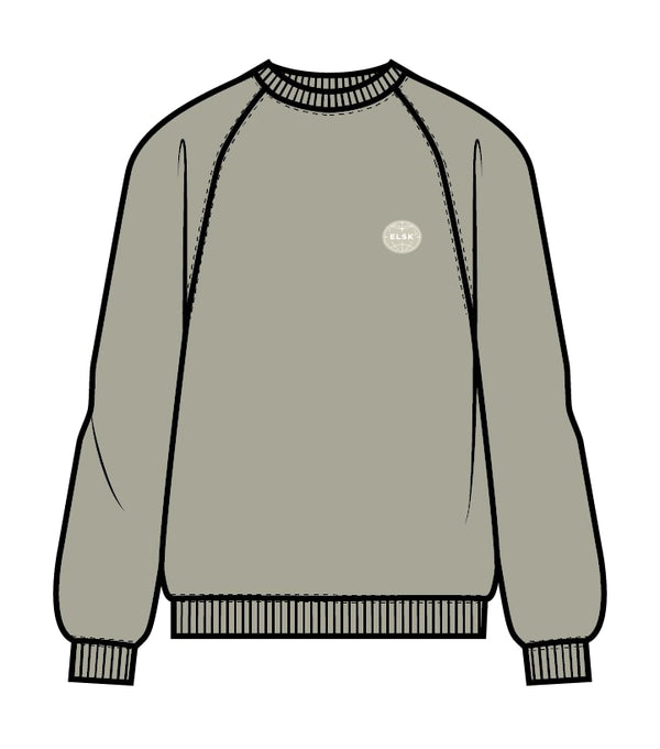 GLOBE MEN'S RAGLAN CREWNECK