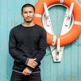 2151 | ELSK® LØNNERUP MEN'S KNIT | BLACK/BLUE