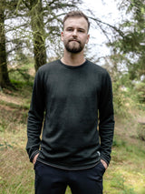 2155 | ELSK® LÖNNERUP MEN'S KNIT | GREEN/GREY