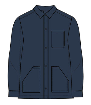 TWILL MEN'S OVERSHIRT