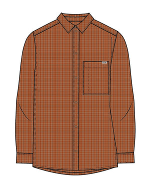 CHECKED MEN'S RELAXED SHIRT