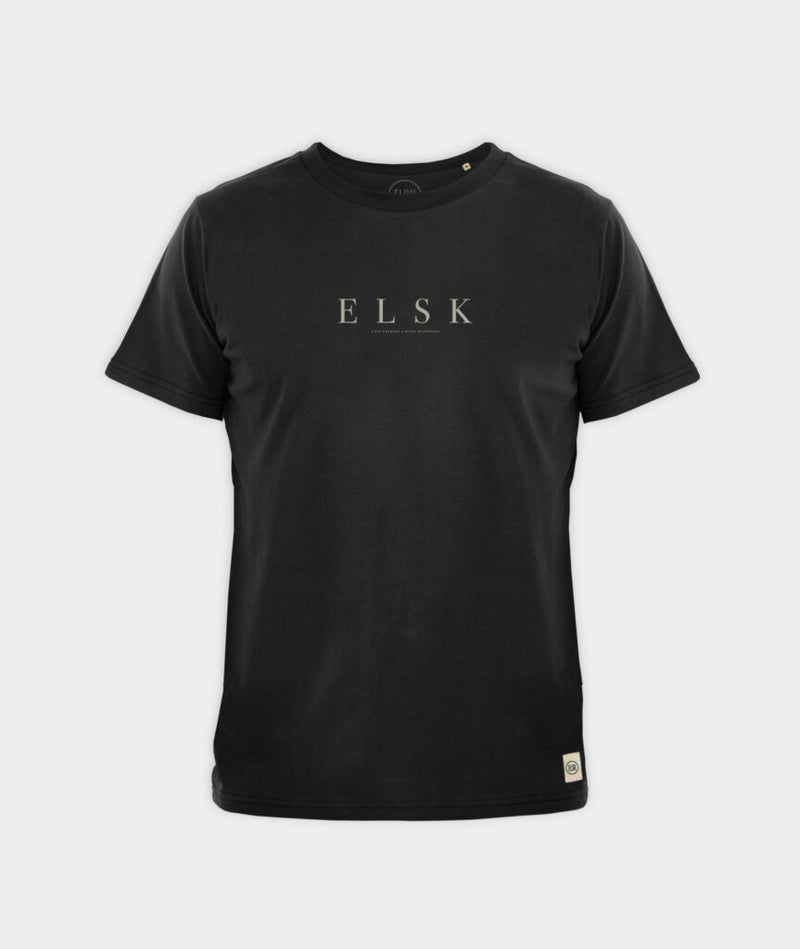 2319 | ELSK® PURE EP  BRUSHED T-SHIRT | DUSTY BLACK
