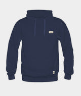 2357 | ELSK® SUNSIGN2 PATCH CROSS MEN'S HOODIE | DARK NAVY