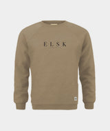 2371 | ELSK® PURE TVÆRS MEN’S SWEATSHIRT | TOBACCO