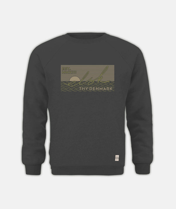 2373 | ELSK® SUNSIGN TVÆRS HERRE SWEATSHIRT | BLACK