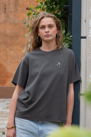 UNTAMED FLORA WOMEN'S INTERLOCK T-SHIRT