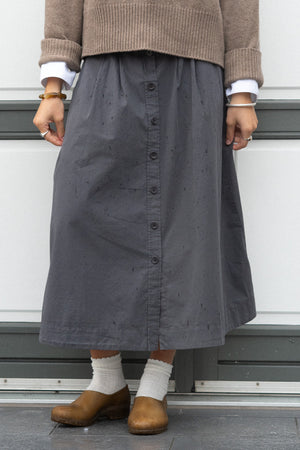 POPLIN WOMEN'S SKIRT