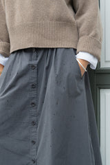 POPLIN WOMEN'S SKIRT