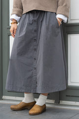 POPLIN WOMEN'S SKIRT