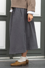 POPLIN WOMEN'S SKIRT