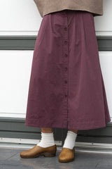 POPLIN WOMEN'S SKIRT