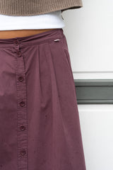 POPLIN WOMEN'S SKIRT
