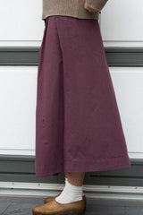 POPLIN WOMEN'S SKIRT