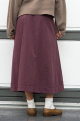 POPLIN WOMEN'S SKIRT