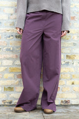 POPLIN WOMEN'S PANTS
