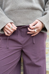 POPLIN WOMEN'S PANTS
