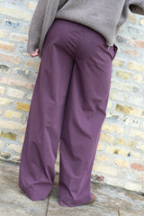 POPLIN WOMEN'S PANTS