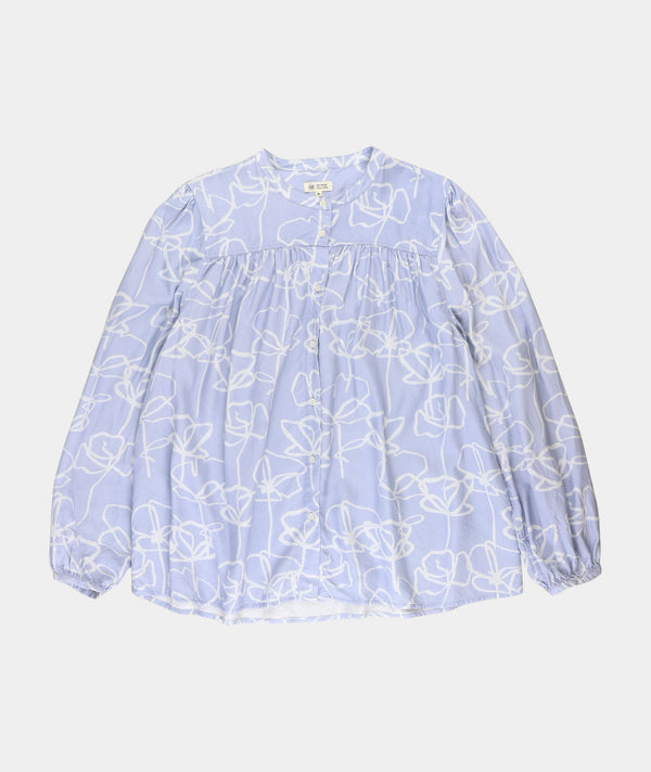 RE.ELSK 14008 | ELSK VANG WOMEN'S SHIRT I BLUE POPPIES