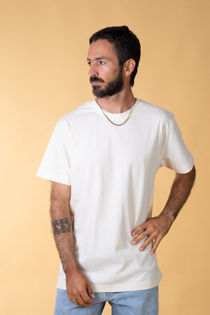 ESSENTIAL MEN'S BRUSHED T-SHIRT