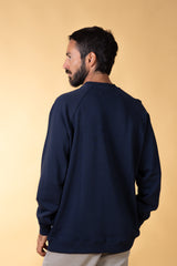 BASIC MEN'S RAGLAN CREWNECK