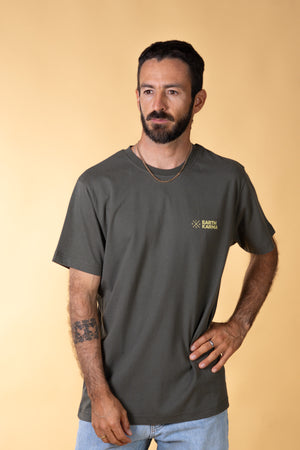 EARTH KARMA BRUSHED T-SHIRT