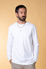 BASIC BRUSHED LS T-SHIRT