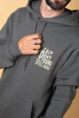 CALM DOWN CH MEN'S HOODIE