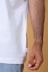 V-NECK MEN'S BRUSHED T-SHIRT