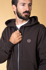 GLOBE MEN'S ZIP HOODIE