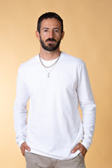 BASIC BRUSHED LS T-SHIRT