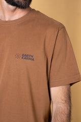 EARTH KARMA BRUSHED T-SHIRT