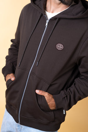 GLOBE MEN'S ZIP HOODIE