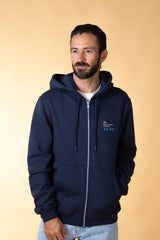 EARTH LOVING MEN'S ZIP HOODIE