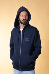EARTH LOVING MEN'S ZIP HOODIE