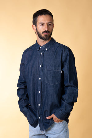 CHAMBRAY MEN'S BD SHIRT