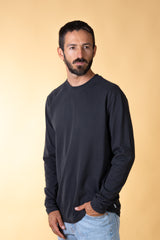 BASIC BRUSHED LS T-SHIRT