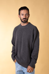 ROUNDNECK MEN'S RECYCLED WOOL KNIT