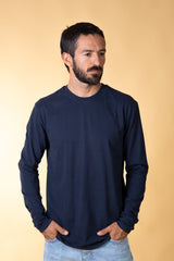 BASIC BRUSHED LS T-SHIRT