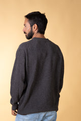 ROUNDNECK MEN'S RECYCLED WOOL KNIT