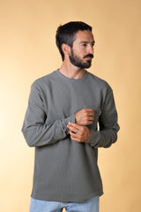 WAFFLE MEN'S POCKET LONGSLEEVE