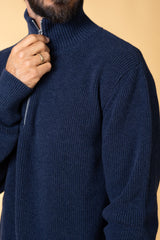 HALFZIP ORGANIC COTTON MEN'S KNIT